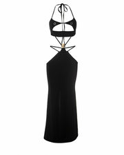 VIOLET Cut-out Maxi Dress