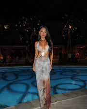 MARINA Cutout Maxi Dress