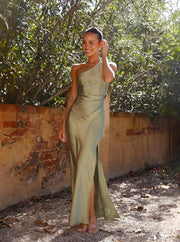 Julia | Spring Women One Shoulder Maxi Dress