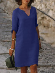 Mia™ | Elegant Dress with Tummy Coverage
