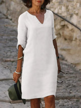 Mia™ | Elegant Dress with Tummy Coverage