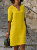 Mia™ | Elegant Dress with Tummy Coverage