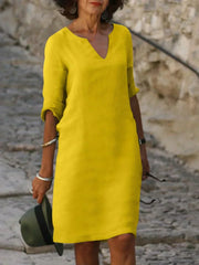 Mia™ | Elegant Dress with Tummy Coverage
