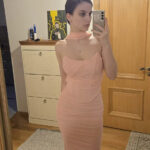 Sexy Two-Piece Club Set with Halter Top & Maxi Skirt photo review