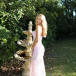 Ruched Backless Bodycon Maxi Dress photo review